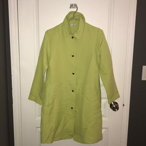 Light green Robert Kitchen trench coat - size S
